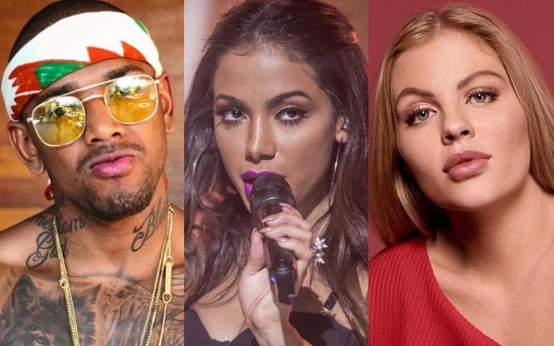 Nego do Borel, Anitta e Luisa Sonza (Foto: Reprodução)