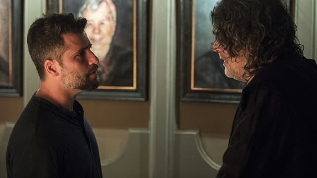 Gabriel (Bruno Gagliasso) e León (Eduardo Moscovis) em O Sétimo Guardião (Foto: Globo/Victor Pollak) Gabriel (Bruno Gagliasso) e León (Eduardo Moscovis) em O Sétimo Guardião (Foto: Globo/Victor Pollak)