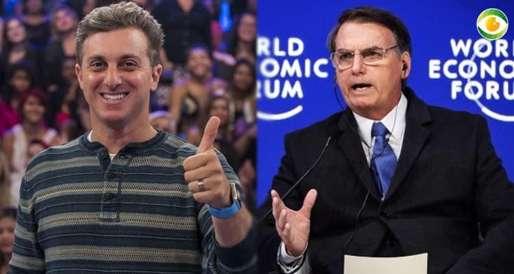 Apresentador da Globo, Luciano Huck rasga elogio para Jair Bolsonaro