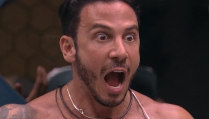 Gustavo eliminado BBB. (Foto: Reprodução/BBB)