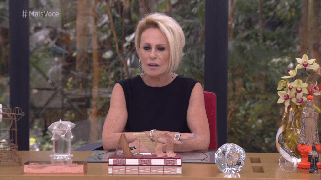 Ana Maria Braga vai as compras, se atrasa no Mais Você e Louro José exige explicação