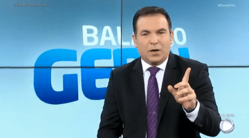 Tocando o terror na Globo, Reinaldo Gottino manda recado para a concorrente ao vivo na Record
