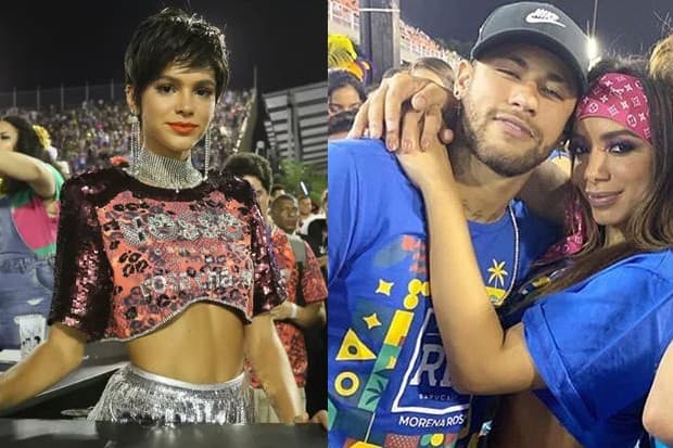 Bruna Marquezine, Neymar e Anitta (Foto: Reprodução) Bruna Marquezine, Neymar e Anitta (Foto: Reprodução)