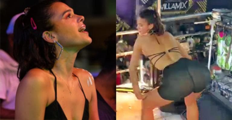 Atriz dançou o hit que recebe o seu nome (Foto: Reprodução) Atriz dançou o hit que recebe o seu nome (Foto: Reprodução)