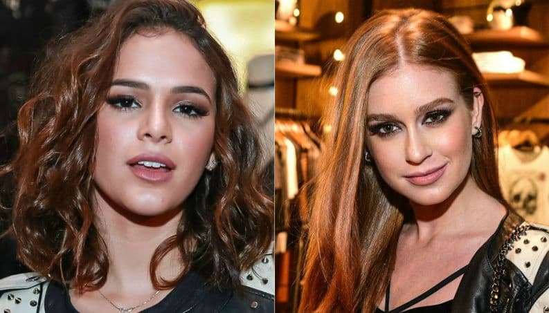 Bruna Marquezine e Marina Ruy Barbosa já disputaram pelo mesmo homem e a relação de conflito entre as duas vem à tona