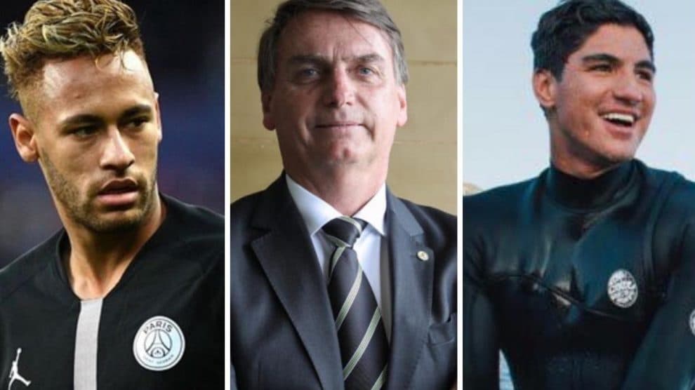 Apoiadores de Bolsonaro, Neymar e Medina são detonados após vídeo polêmico