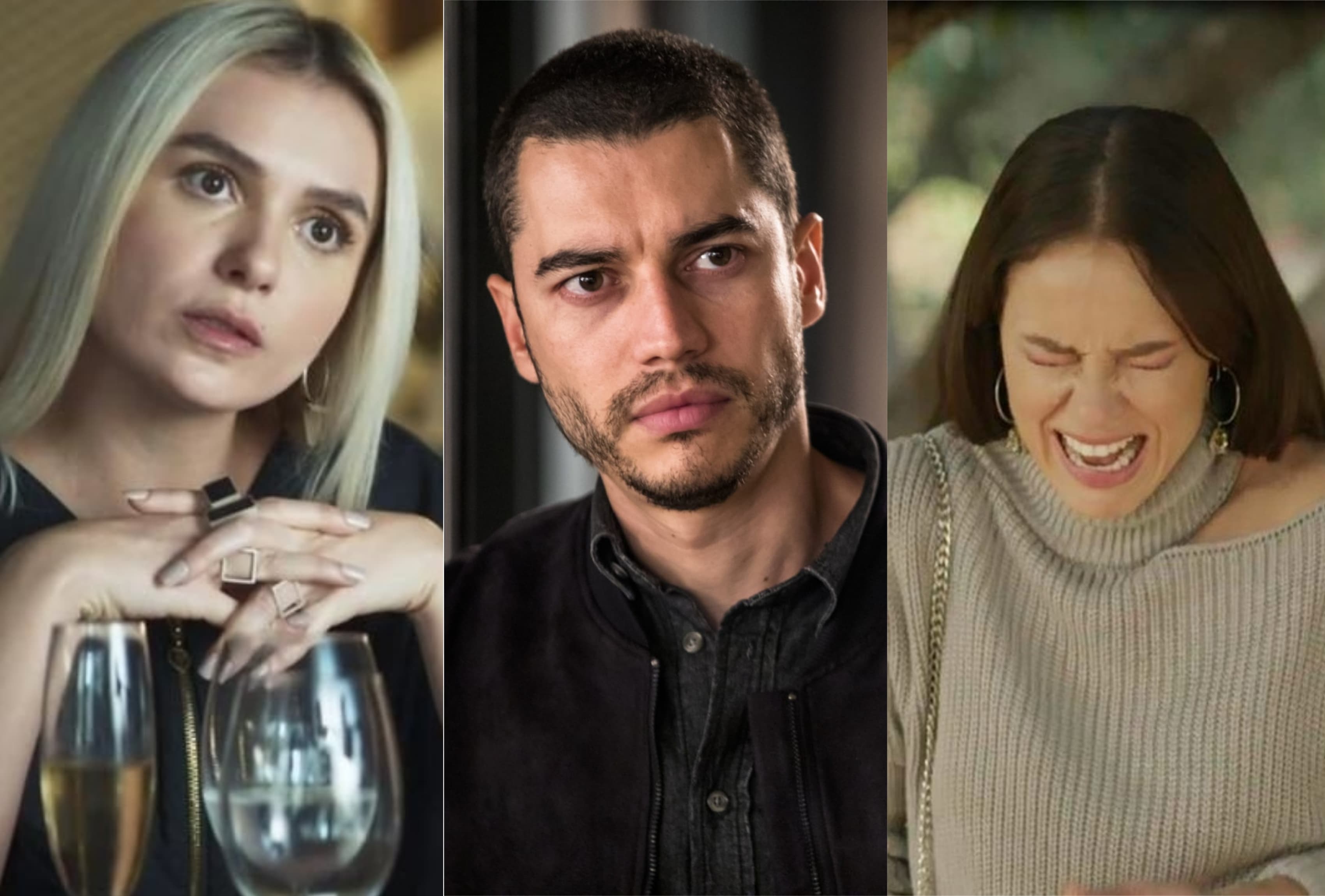 Camilo (Lee Taylor) proíbe Vivi Guedes (Paolla Oliveira) de ser madrinha de casamento de Kim (Monica Iozzi) em A Dona do Pedaço (Montagem: TV Foco) Camilo (Lee Taylor) proíbe Vivi Guedes (Paolla Oliveira) de ser madrinha de casamento de Kim (Monica Iozzi) em A Dona do Pedaço (Montagem: TV Foco)