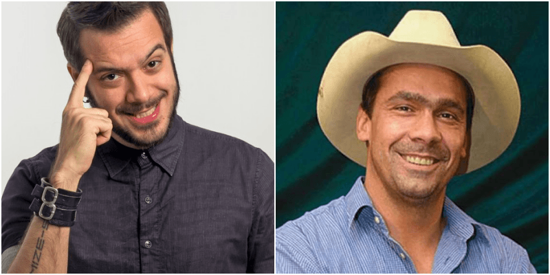 Os ex-BBBs, reality show da Globo, Max Porto e Robrigo Cowboy vão à falência (Foto: Montagem TV Foco) Os ex-BBBs, reality show da Globo, Max Porto e Robrigo Cowboy vão à falência (Foto: Montagem TV Foco)