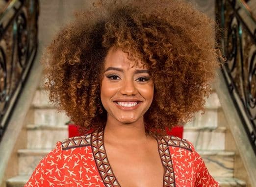 A famosa atriz de Amor de Mãe, da Globo, Jéssica Ellen (Foto: Reprodução)