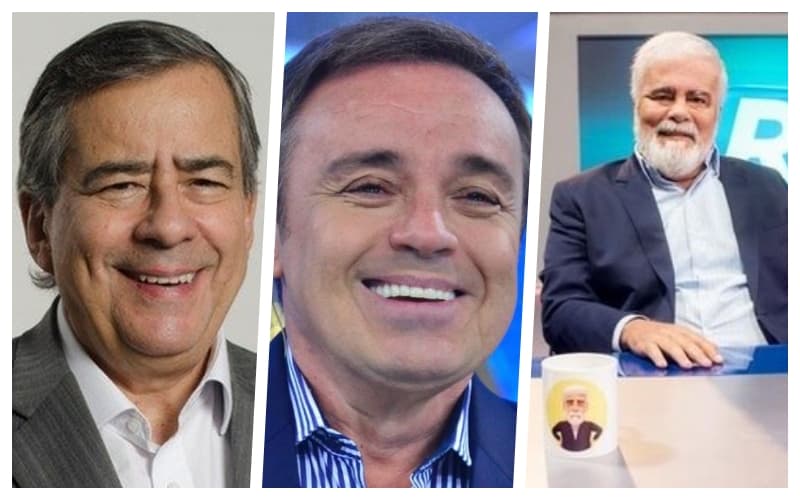 Record reúne artistas e faz homenagem para Gugu Liberato, Paulo Henrique Amorim e Wagner Montes: "Saudade"