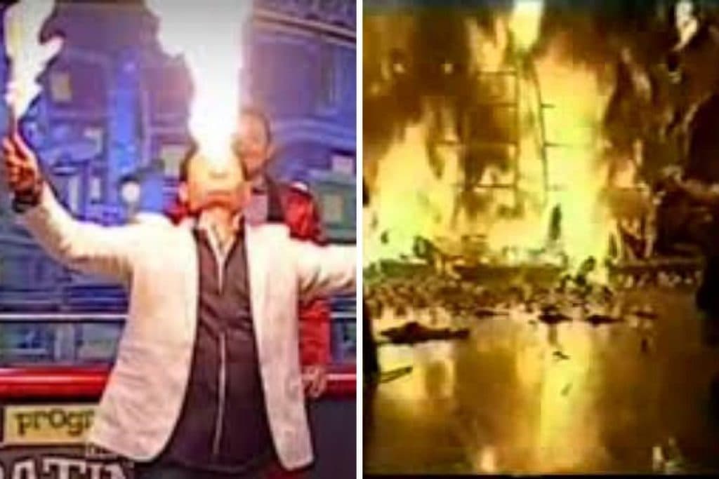 Chama os bombeiros! Acidente em estúdio faz apresentadores pegarem fogo e ficarem entre a vida e a morte