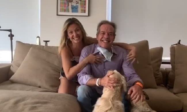Luisa Mell comemora retorno do marido para casa após difícil internação: "Obrigada Deus"