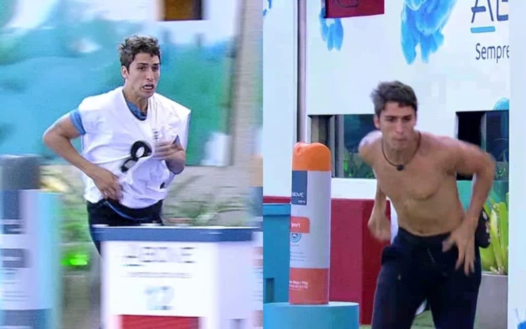 BBB20: Felipe Prior vence a prova do líder e coloca Rafa Kalimann no paredão junto com Babu