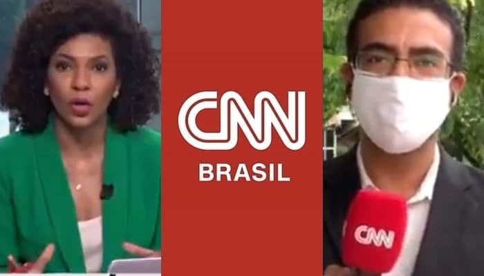 Jornalista da CNN Brasil recebe ligação ao vivo, comete erro e é tirado do ar: "Desculpa"