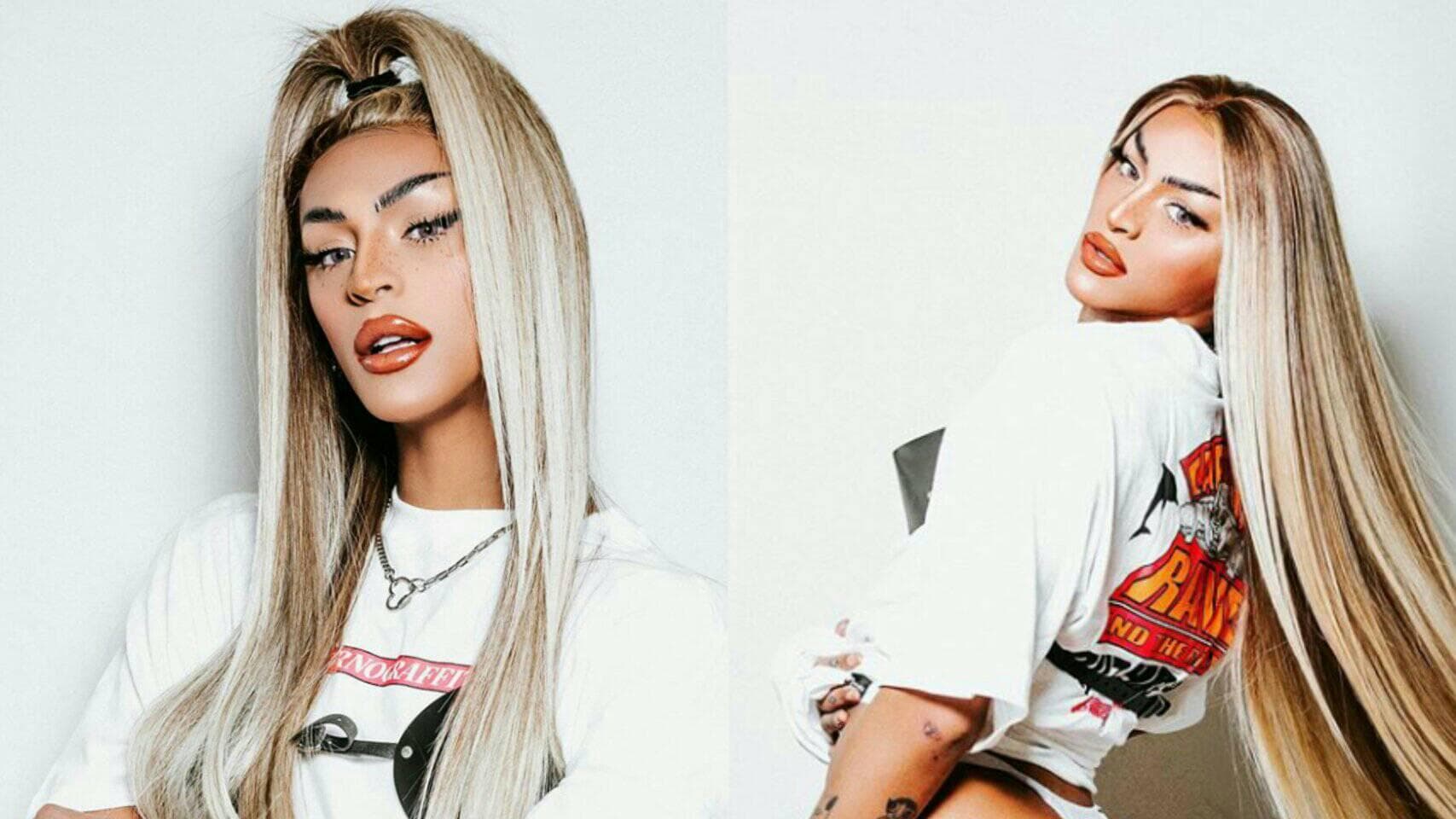Pabllo Vittar surgiu somente de calcinha e blusa em click ousado e fãs elogiam (Foto: Reprodução/ Instagram) Pabllo Vittar surgiu somente de calcinha e blusa em click ousado e fãs elogiam (Foto: Reprodução/ Instagram)