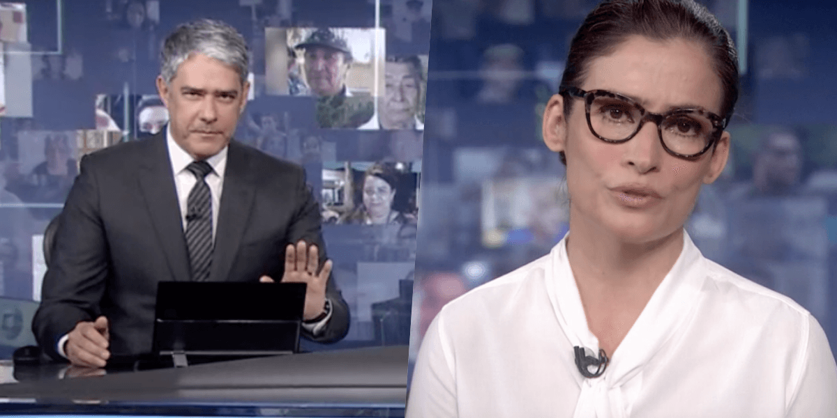 William Bonner e Renata Vasconcellos massacraram no Jornal Nacional - Foto: Montagem William Bonner e Renata Vasconcellos massacraram no Jornal Nacional - Foto: Montagem