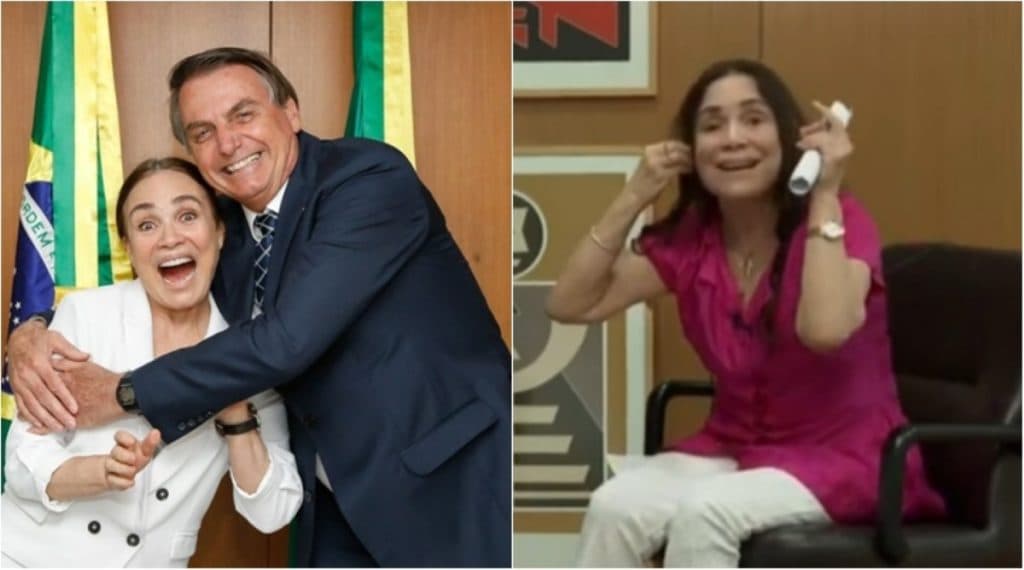 Regina Duarte, após vexame com Bolsonaro, é processada por fazer apologia à tortura na CNN