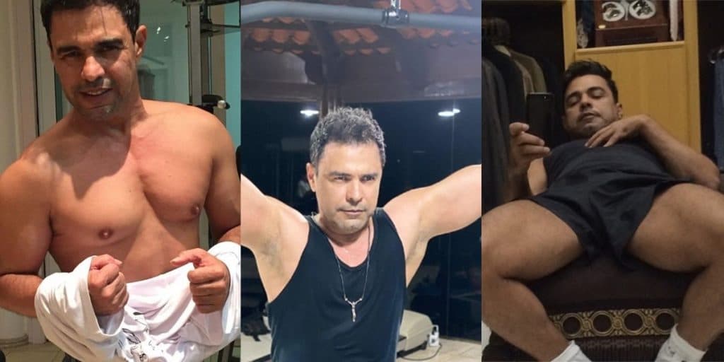 Homem surge falando sobre pegada de Zezé Di Camargo e cantor decide assumir publicamente: "Aqui é pau"