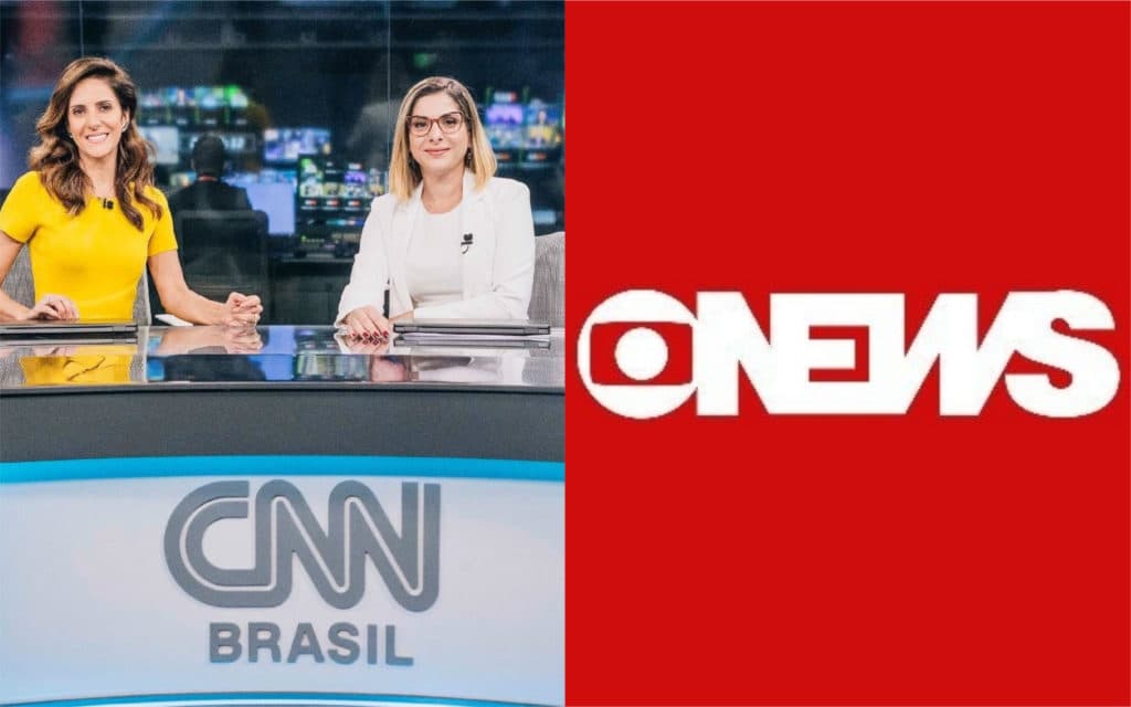 CNN comete vexame histórico, divulga a Globo ao vivo no meio de reportagem e vira motivo de piada: "Erro grave"