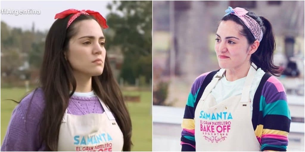 Samanta Casais perdeu o prêmio do Bake Off Argentina. (Foto: Montagem/Reprodução) Samanta Casais perdeu o prêmio do Bake Off Argentina. (Foto: Montagem/Reprodução)