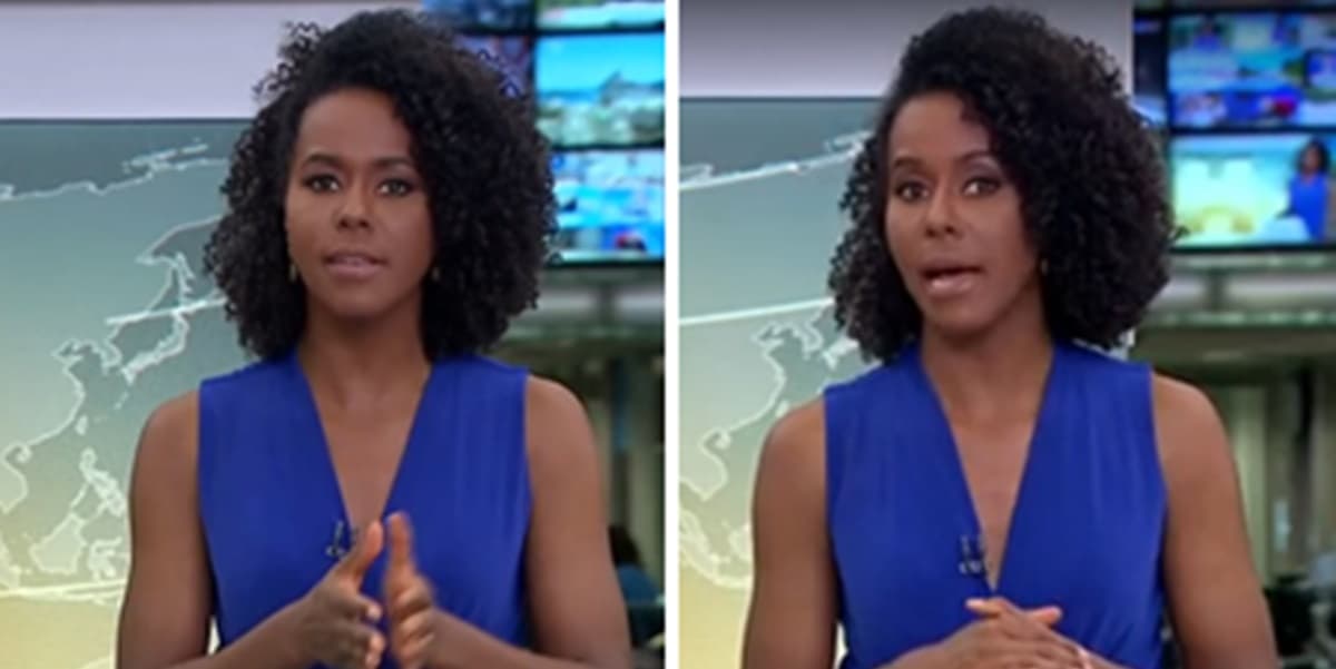 Maju Coutinho atualmente vive momento difícil na Globo (Foto: Montagem/TV Foco)