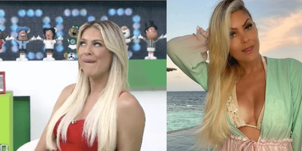 Renata Fan, após bombar com Denilson de sunga e ser flagrada de calcinha, choca com namorado e escancara: "Potência"