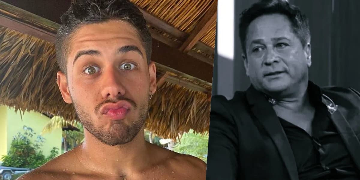 Zé Felipe com Leonardo (Foto: Montagem) Zé Felipe com Leonardo (Foto: Montagem)