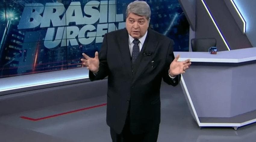 Datena, após pedir e conseguir Zeca Camargo na Band, faz apelo ao vivo e pede contratação de outro global