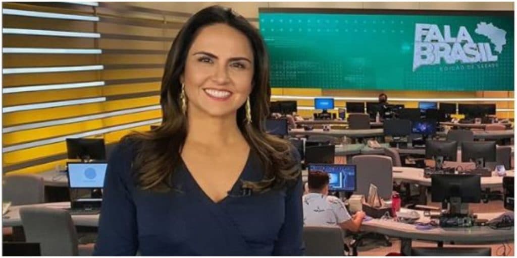 Carla Cecato volta ao Fala Brasil