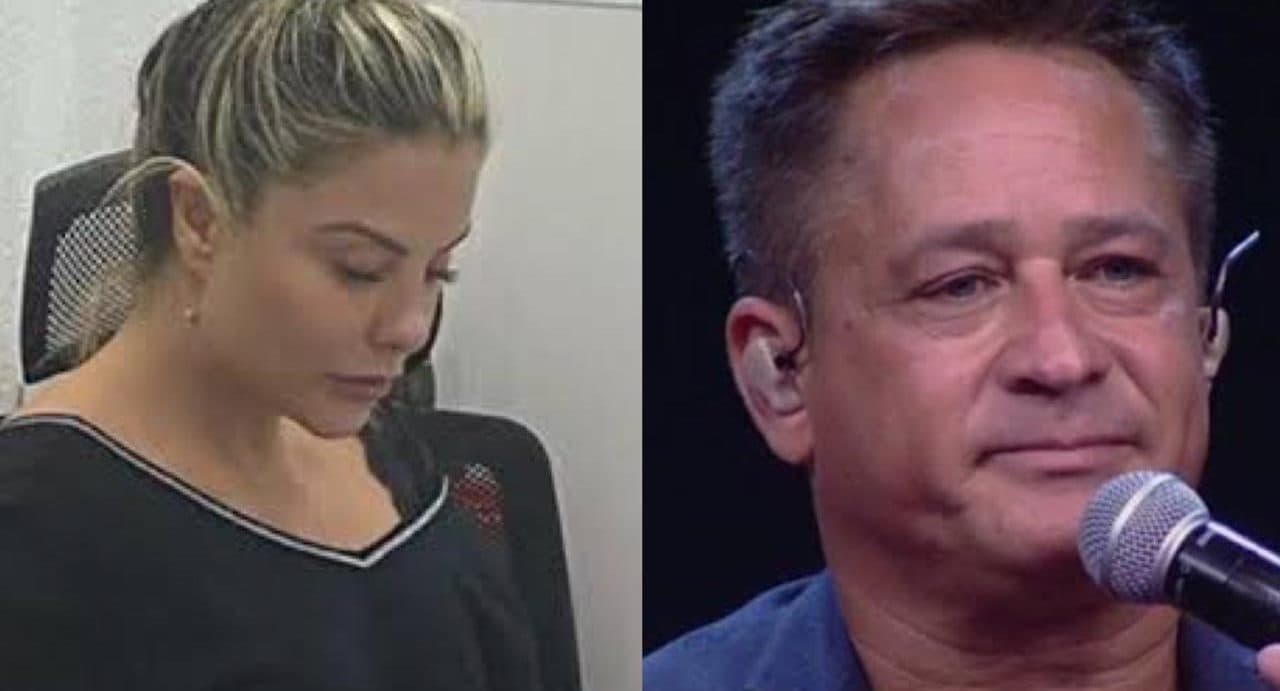 Poliana Rcoha, esposa de Leonardo lamentou a saudades que sente de sua mãe (Foto: Reprodução/ Montagem) Poliana Rcoha, esposa de Leonardo lamentou a saudades que sente de sua mãe (Foto: Reprodução/ Montagem)