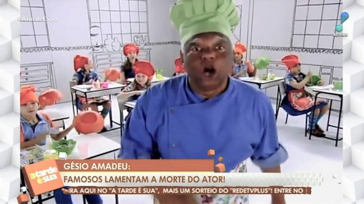 RedeTV! se confunde ao dar notícia no A Tarde É Sua (Foto: Reprodução) RedeTV! se confunde ao dar notícia no A Tarde É Sua (Foto: Reprodução)