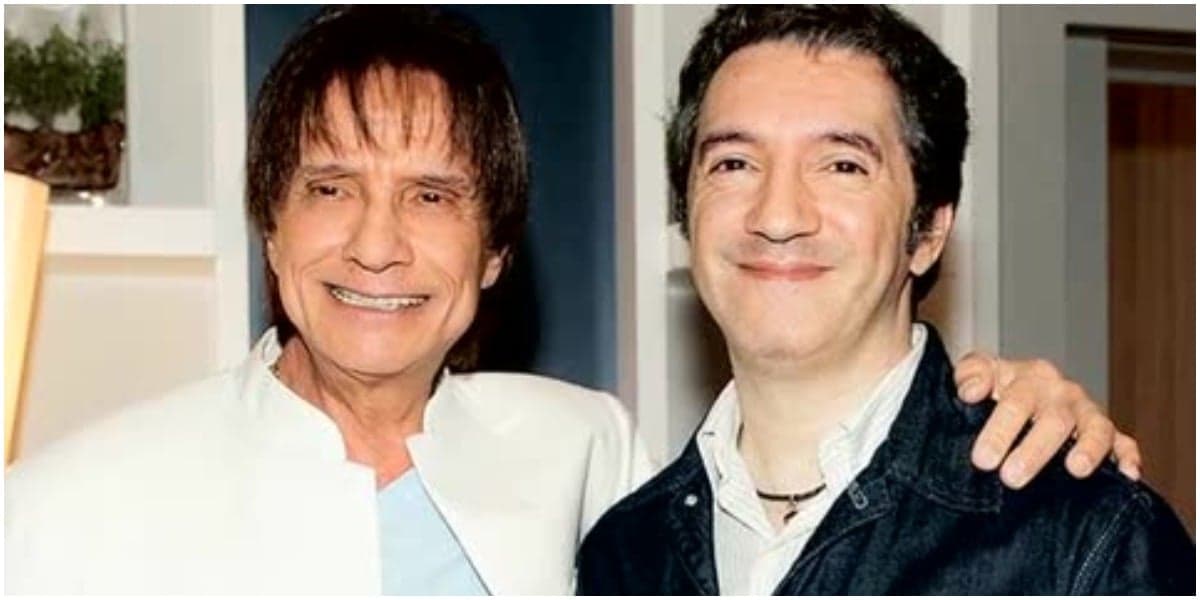 Roberto Carlos e Rafael Braga (Foto: Reprodução) Roberto Carlos e Rafael Braga (Foto: Reprodução)