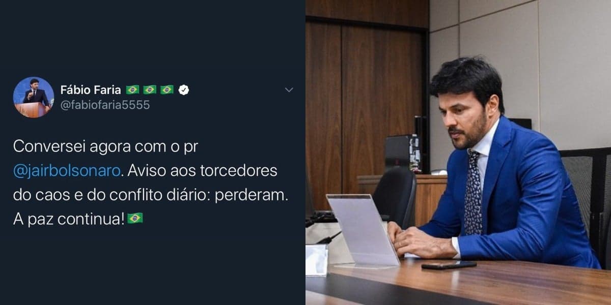 Fábio Faria fez pronunciamento em suas redes sociais (Foto: Reprodução/Instagram) Fábio Faria fez pronunciamento em suas redes sociais (Foto: Reprodução/Instagram)