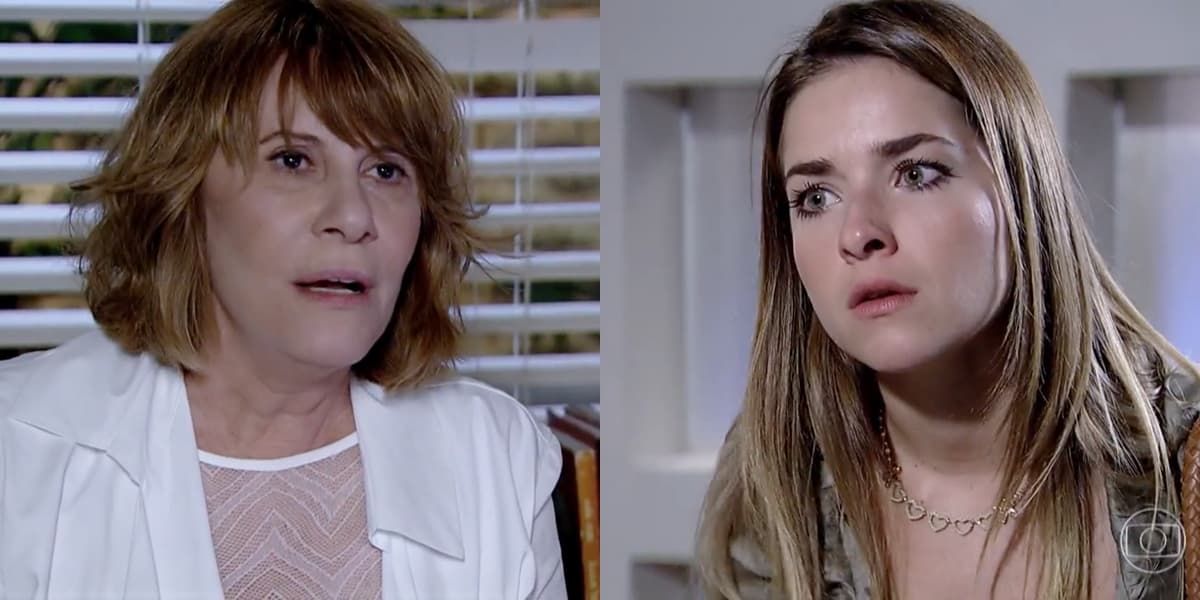 Danielle (Renata Sorrah) sofre com perseguição de Beatriz (Monique Alfradique) em Fina Estampa (Foto: Reprodução/Globo) Danielle (Renata Sorrah) sofre com perseguição de Beatriz (Monique Alfradique) em Fina Estampa (Foto: Reprodução/Globo)