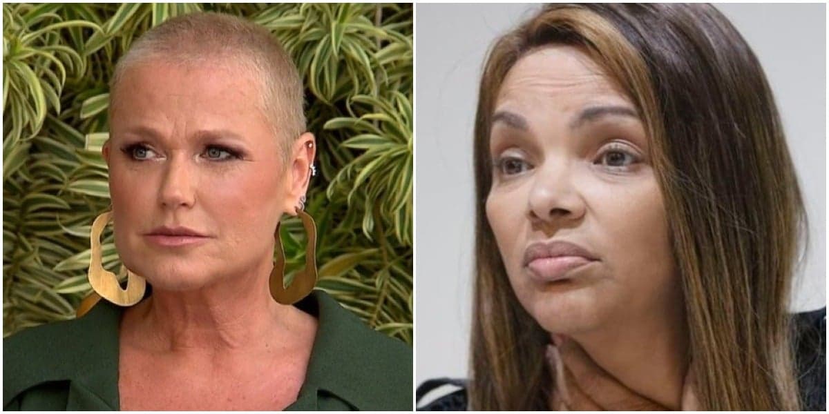 Xuxa chegou a gravar um vídeo mandando um recado para Flordelis (Foto: Reprodução/ Montagem/ TV Foco) Xuxa chegou a gravar um vídeo mandando um recado para Flordelis (Foto: Reprodução/ Montagem/ TV Foco)
