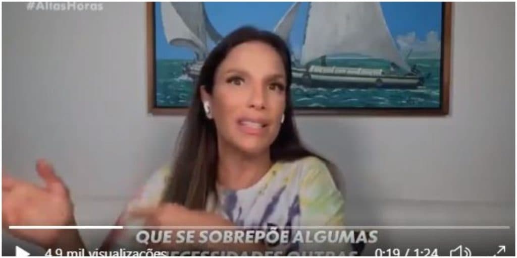 No Altas Horas, Ivete Sangalo expõe separação aos fãs, faz relato arrebatador e entrega: "Eu não escondo nada"