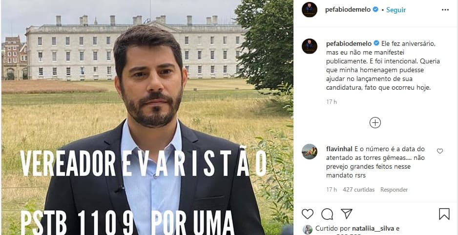 Publicação de Padre Fábio de Melo (Foto: Reprodução) Publicação de Padre Fábio de Melo (Foto: Reprodução)