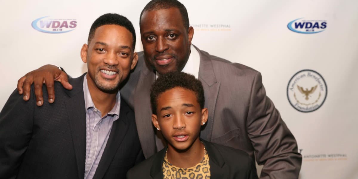 Will Smith, Charlie Mack e Jaden Smith (Foto: Reprodução) Will Smith, Charlie Mack e Jaden Smith (Foto: Reprodução)