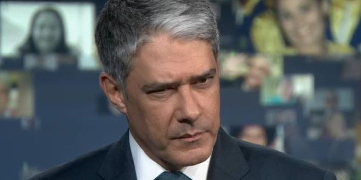 William Bonner se envolveu em polêmica no "Jornal Nacional" (Foto: Reprodução/TV Globo) William Bonner se envolveu em polêmica no "Jornal Nacional" (Foto: Reprodução/TV Globo)