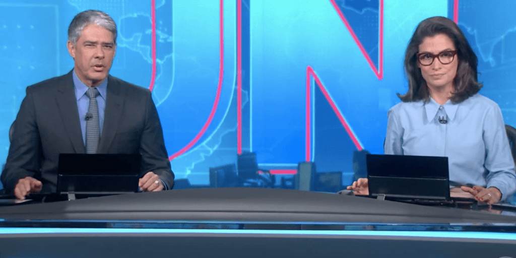 Dança das cadeiras é confirmada na Globo, Bonner e Renata viram alvo e jornalismo entra em chamas