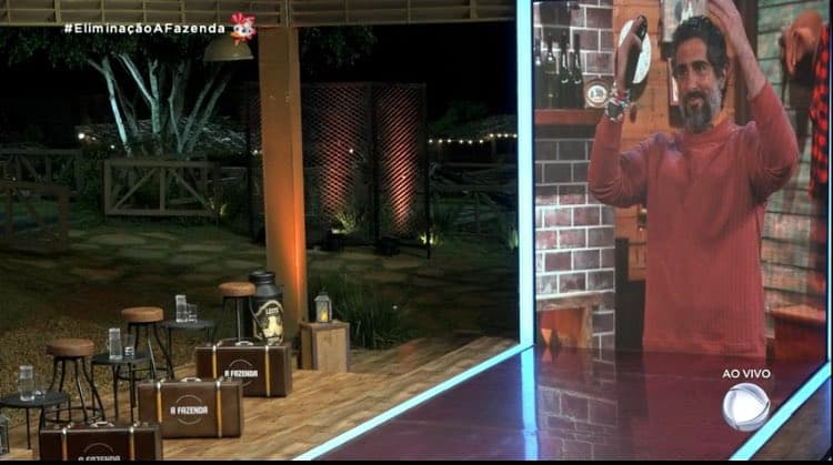 A Fazenda 12: Lucas Selfie quebra o protocolo, volta para a sede e Mion se desespera: "Meu Deus e agora"