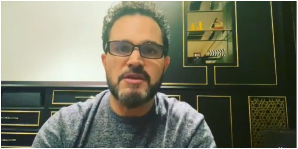 Luciano Camargo divulga conversa cômica com a esposa