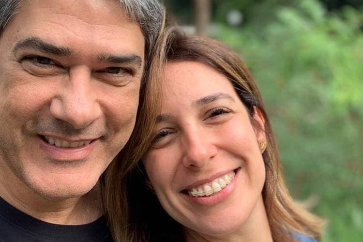Natasha Dantas faz homenagem ao jornalista William Bonner