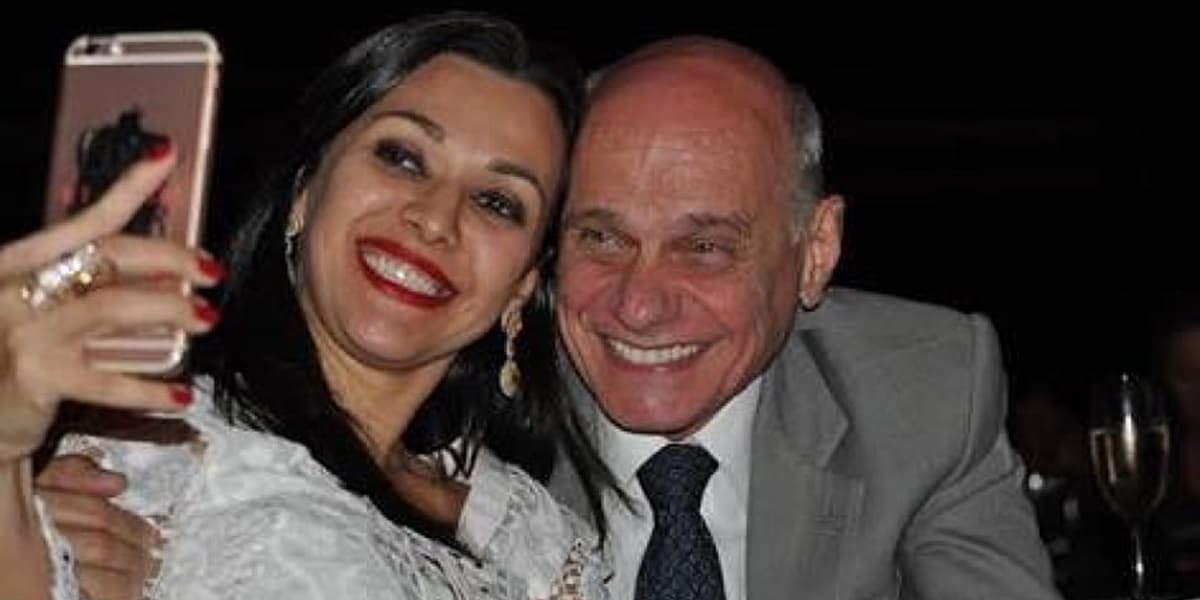 Veruska Seibel ao lado de Ricardo Boechat (Foto: Reprodução) Veruska Seibel ao lado de Ricardo Boechat (Foto: Reprodução)