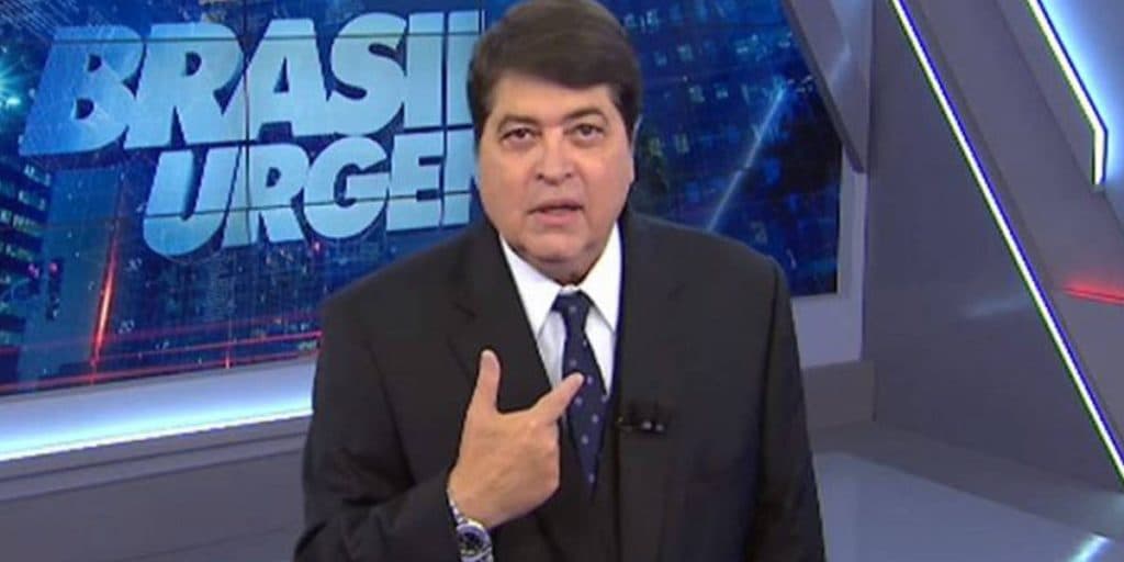 Datena no comando do Brasil Urgente (Foto: Reprodução) Datena no comando do Brasil Urgente (Foto: Reprodução)