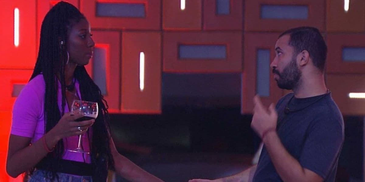 Camilla de Lucas e Gilberto no BBB21 (Foto: Reprodução/Globo) Camilla de Lucas e Gilberto no BBB21 (Foto: Reprodução/Globo)
