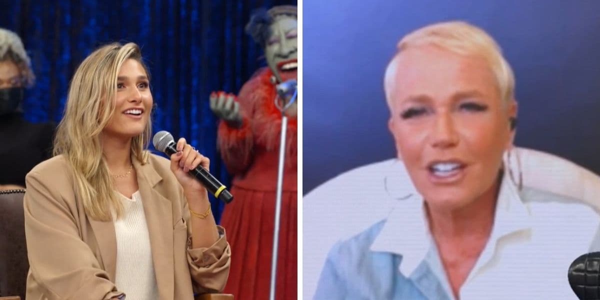 Sasha e Xuxa durante o Altas Horas (Foto: Reprodução) Sasha e Xuxa durante o Altas Horas (Foto: Reprodução)