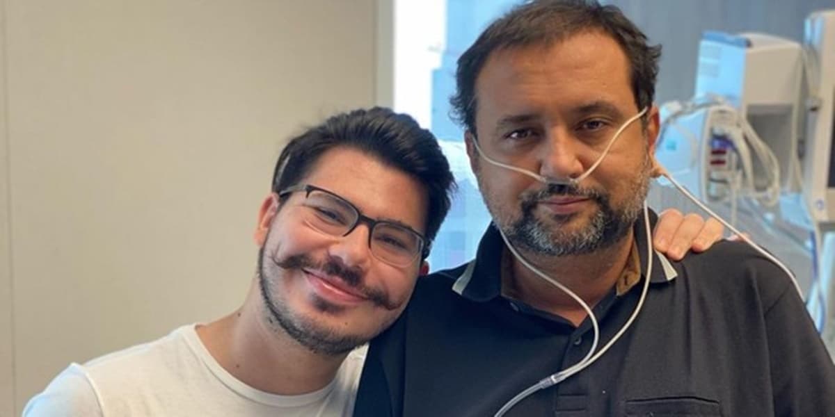 João Sakra e o pai, Geraldo Luís (Foto: Reprodução / Instagram) João Sakra e o pai, Geraldo Luís (Foto: Reprodução / Instagram)