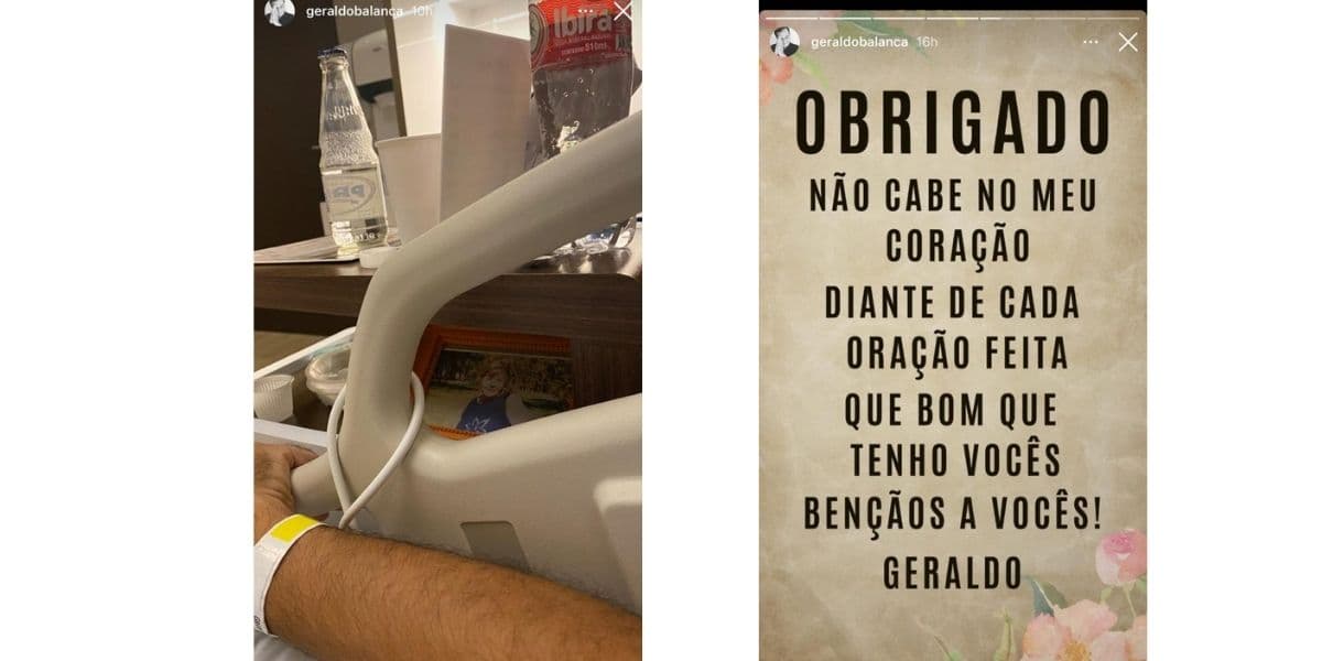 Geraldo Luís via Instagram (Foto: Reprodução) Geraldo Luís via Instagram (Foto: Reprodução)