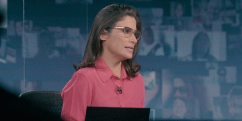 Renata Vasconcellos ganhou elogios da esposa de William Bonner (Foto: Reprodução/Globo) Renata Vasconcellos ganhou elogios da esposa de William Bonner (Foto: Reprodução/Globo)